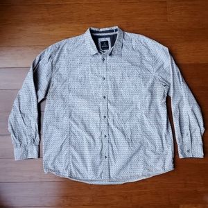 Prana Lukas Slim Gravel Button Down Shirt